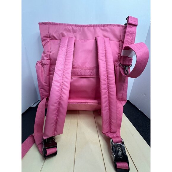 LUG Symphony Convertible Tote Bag NWT- Tourmaline Pink - Picture 2 of 4